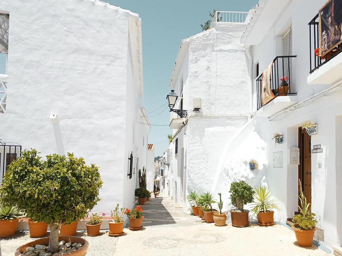 Las Pizarrillas: Tu Hogar En Este Blanco Pueblo Frigiliana 0*,